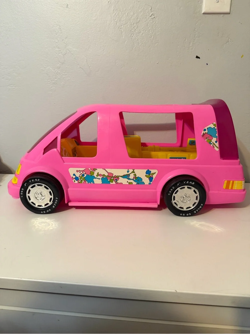 Vintage American Plastic Toys Barbie Camper Van